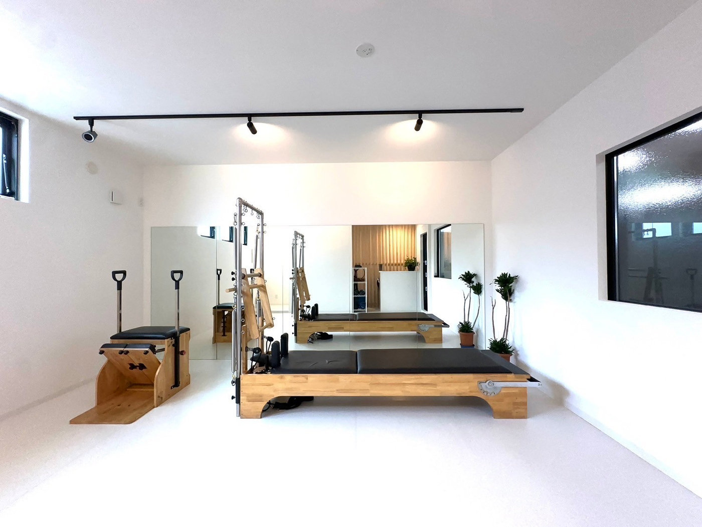 the "A+" Pilates Studio